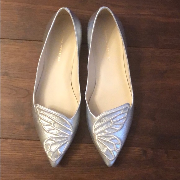 sophia webster butterfly flats